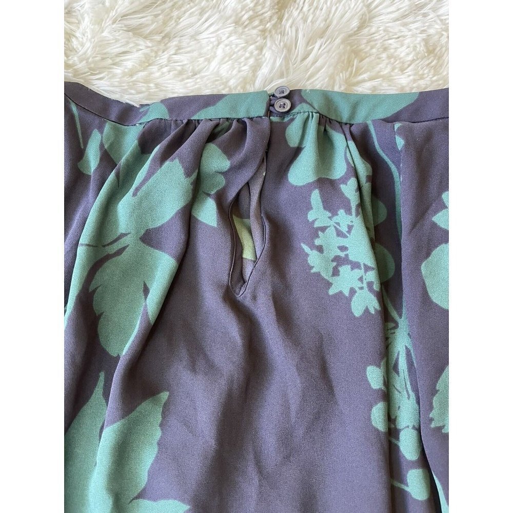 Lark & Ro Blouse Color Navy Blue Size 2 NWOT C1 - Picture 6 of 6